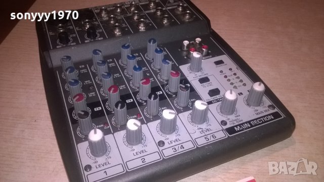 behringer xenyx 802-mixer preamplifier-внос швеицария, снимка 4 - Ресийвъри, усилватели, смесителни пултове - 27300092