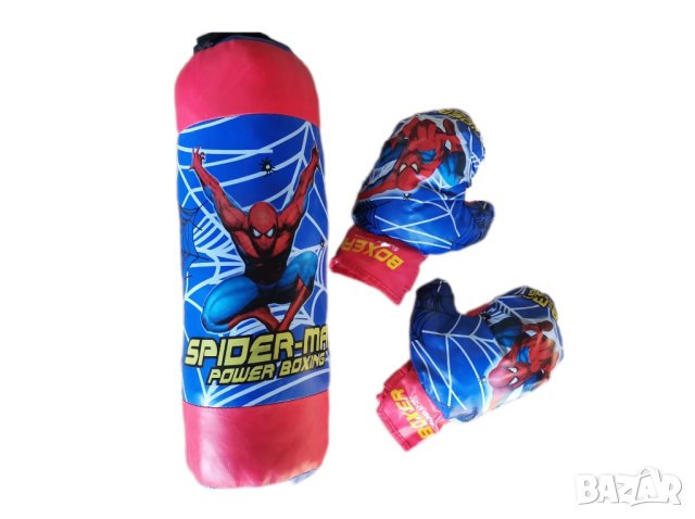 Детски боксов чувал с ръкавици на Спайдърмен/ Spiderman , снимка 3 - Други - 43743870
