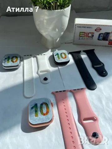 Смарт Часовник,smartwatch T900 Pro Max,smart watch,Iwatch,apple,samsun, снимка 7 - Смарт гривни - 50228663