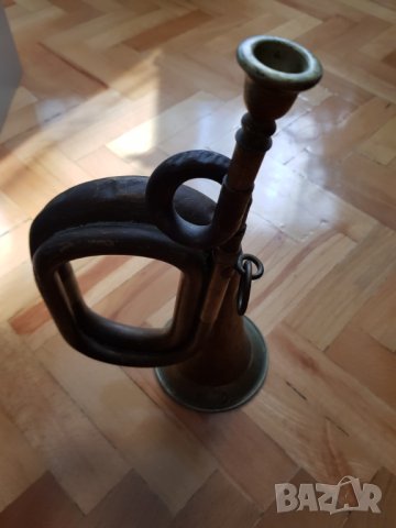 Стара военна тръба, снимка 7 - Антикварни и старинни предмети - 33549791