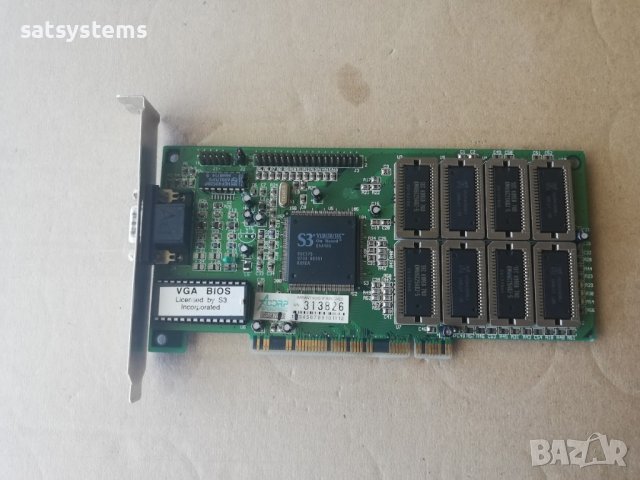 Видео карта Acorp S3 Virge/DX 4MB PCI, снимка 1 - Видеокарти - 37252759