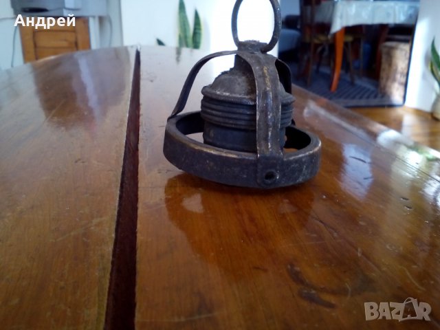 Стара месингова фасонка , снимка 2 - Антикварни и старинни предмети - 27442043