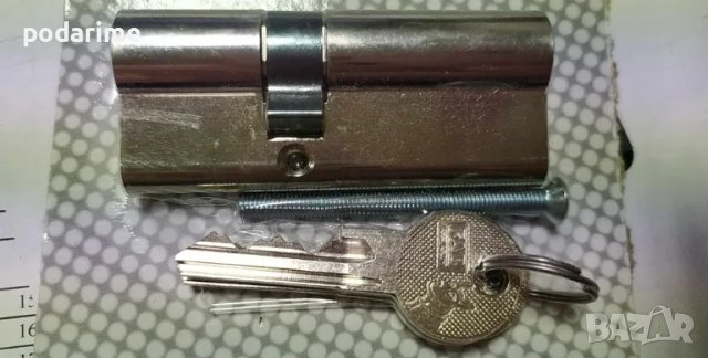 Патрон FAB 30/45  ДИН, никел, 3 ключа