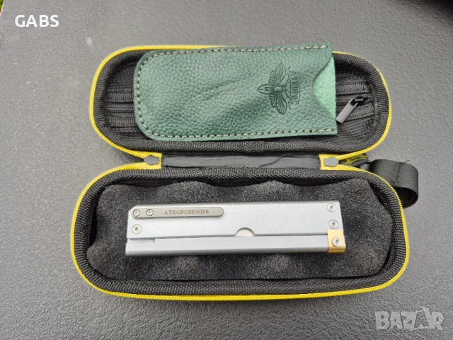 Сгъваем гравитационен нож Atropos Trapper Knife,два цвята, снимка 14 - Ножове - 49241749