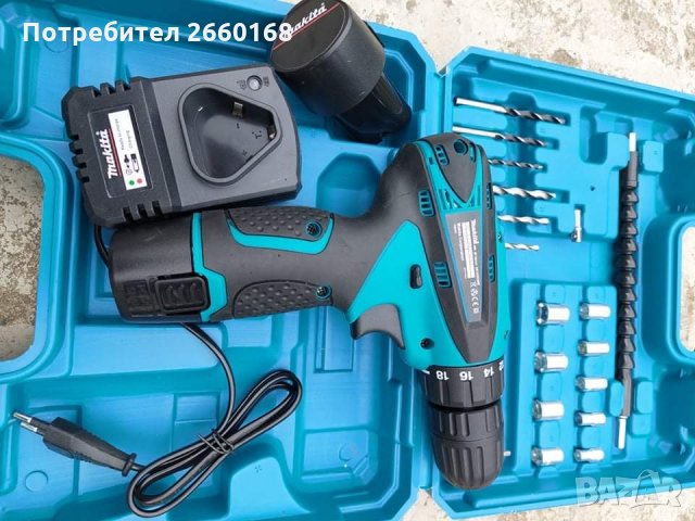 Винтоверт Makita 18V с Ударна Функция! Гаранция 24 Месеца !, снимка 5 - Винтоверти - 33489546