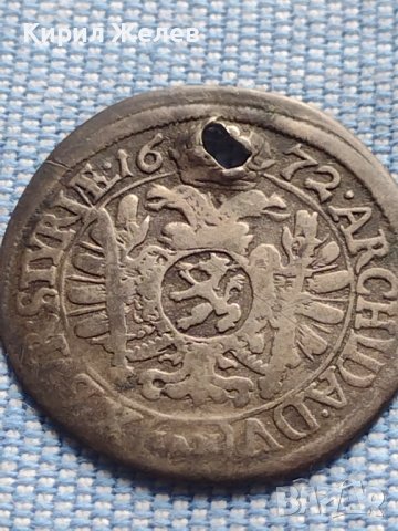 Сребърна монета 6 кройцера 1672г. Леополд първи Грац Херцогство Щирия 13614 , снимка 9 - Нумизматика и бонистика - 42984084
