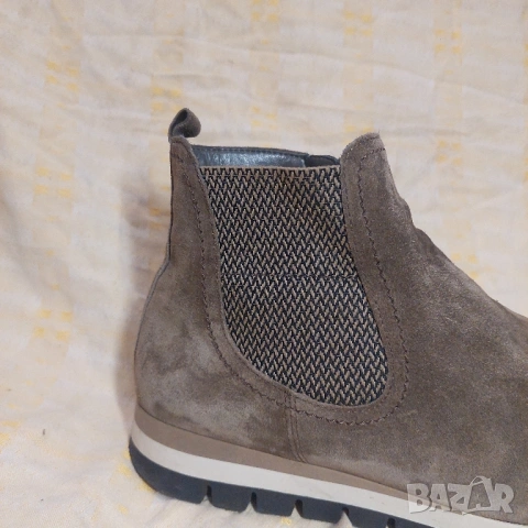 Gabor Comfort велурени боти тип "Челси" номер 40,5, снимка 11 - Дамски боти - 53007421