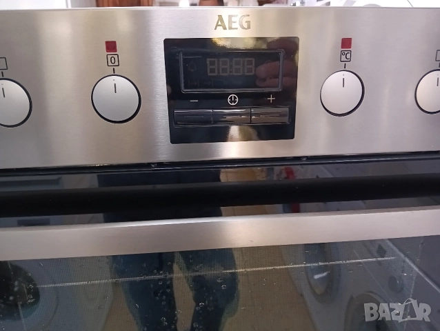 Иноксова печка за вграждане АЕГ Aeg с две години гаранция!, снимка 9 - Печки, фурни - 52004699