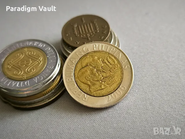 Mонета - Филипини - 10 писо | 2006г.