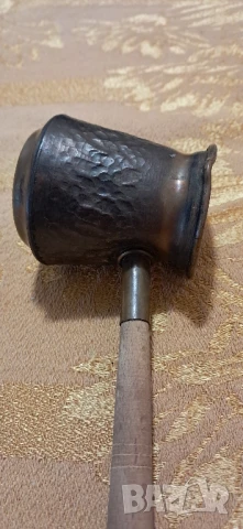 Старо малко медно джезве , снимка 5 - Колекции - 50957901