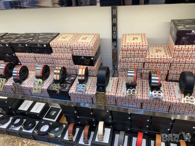 колани от естествена кожа в кутия louis vuitton gucci fendi , снимка 9 - Колани - 51151398