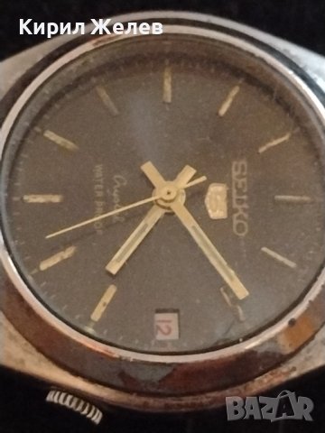 МЪЖКИ ЧАСОВНИК SEIKO 5 CRISTAL WATER RESISTANT КРАСИВ СТИЛЕН ДИЗАЙН 33242, снимка 10 - Мъжки - 38783300