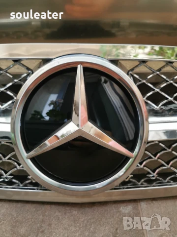 Решетка/маска с емблема тип AMG за Mercedes W203, снимка 2 - Части - 46911088