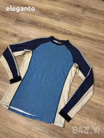Мъжко ! Helly Hansen  Warm Ice Crew MERINO Wool baselayer , M размер , снимка 6 - Спортни дрехи, екипи - 52754608