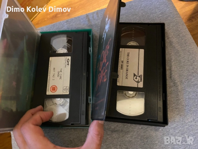The Cure VHS Видео Касети Оригинали, снимка 4 - Други музикални жанрове - 53404533