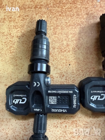 Продавам 4 бр. датчика за налягане TPMS в гумите на Alfa Romeo , снимка 4 - Аксесоари и консумативи - 52720161