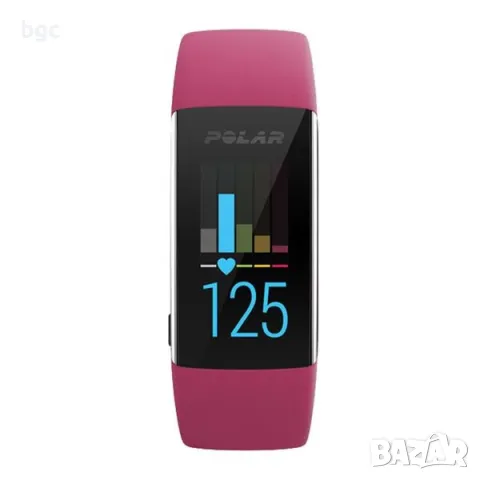 НОВА Оригинална Polar Фитнес гривна A370, HR, Small, Ruby - 12 месеца гаранцияна , снимка 2 - Смарт гривни - 49469600