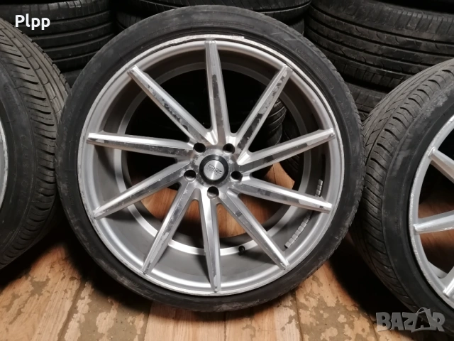 Vossen 20" 5x112 Mercedes Audi Vw гуми 255/35/20, снимка 4 - Гуми и джанти - 53209896