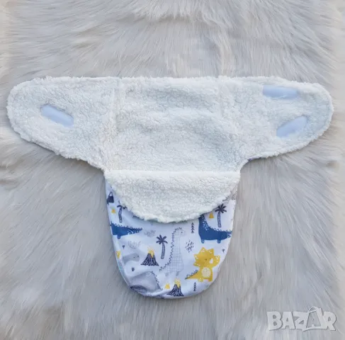 Нова антистрес пелена за бебе от 0-3 месеца , снимка 12 - Спално бельо и завивки - 49294054