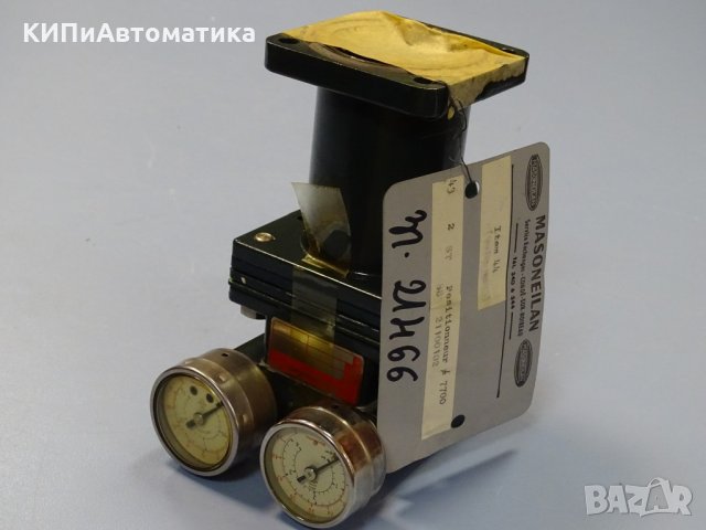 Пневмопозиционер Masoneilan 7700 pneumatic valve positioner, снимка 9 - Резервни части за машини - 35095436