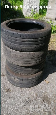 Гуми с ДОТ 2022 година и размер 245 45 19 Континентал Continental 4 броя  Не са нови  Нов внос  Цена, снимка 3 - Гуми и джанти - 40240913