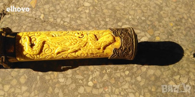 Японска катана (вакидзаси), снимка 6 - Антикварни и старинни предмети - 42933325