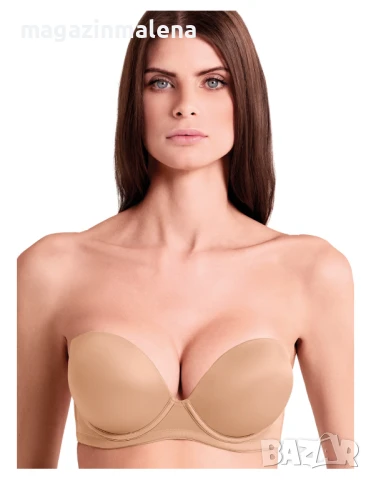 Lormar 65B,70B,75B,80B черен,телесен,капучино,бял супер пуш-ап сутиен +2 РАЗМЕРА Лормар бриджитка, снимка 12 - Бельо - 10319713