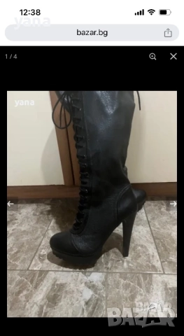 Естествена кожа, снимка 3 - Дамски боти - 52645846