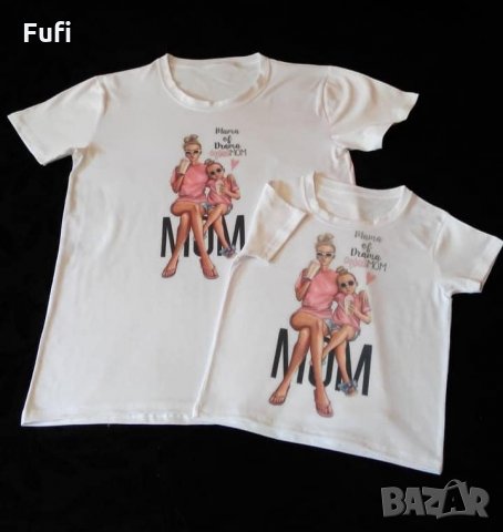 Тениска по дизайн и надпис на клиента.Също и за малки деца и бебета, снимка 17 - Тениски - 32606410