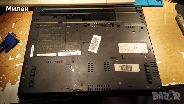 Повреден лаптоп Lenovo T61 8889, снимка 3 - Части за лаптопи - 52192132