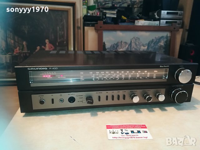 grundig retro receiver-germany 2204210758, снимка 6 - Ресийвъри, усилватели, смесителни пултове - 32638449