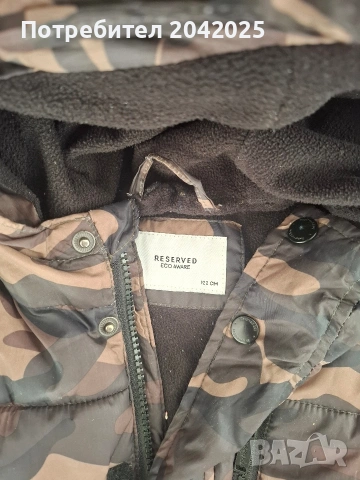 Детско зимно яке размер 122, снимка 2 - Детски якета и елеци - 53152057