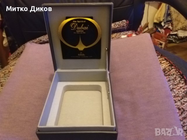 Dubai Abraj perfume-кутия нова 156х137х67мм, снимка 6 - Мъжки парфюми - 43518222