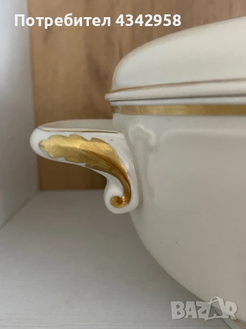 Große Terrine Bavaria N Waldershof 50 г., снимка 5 - Антикварни и старинни предмети - 50557635