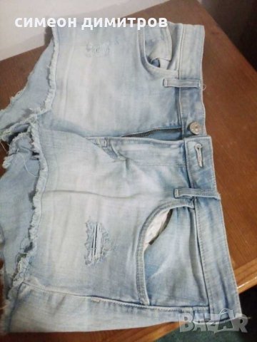 Дамски  дънки къси original, снимка 4 - Къси панталони и бермуди - 28802097