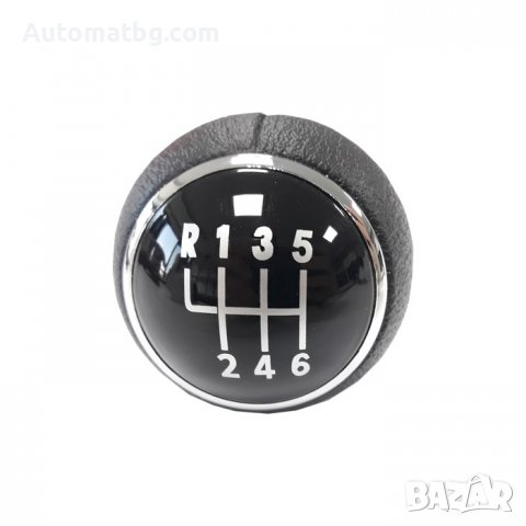 Топка за скоростен лост Automat, 6 скорорсти, За VW V, VI, Jetta, Black
