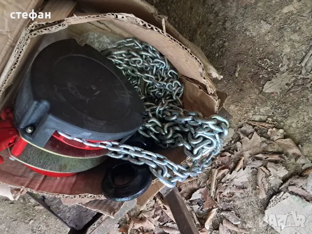 ръчен телфер с синджир , снимка 7 - Подемници - 50238165