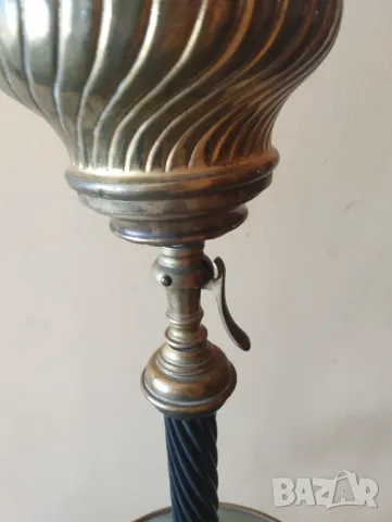 Паркетна газова лампа арт деко, снимка 6 - Други ценни предмети - 48489706