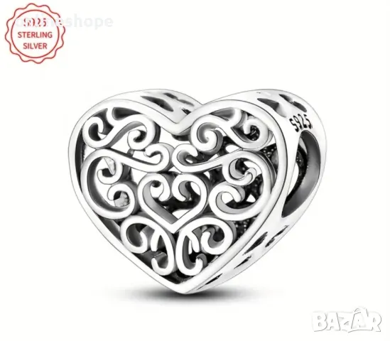 S925 Сребърни талисмани подходящи за гривни , снимка 10 - Други - 49136021