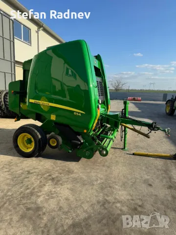 Балировачка, сламопреса - John Deere 854, снимка 3 - Селскостопанска техника - 49580511