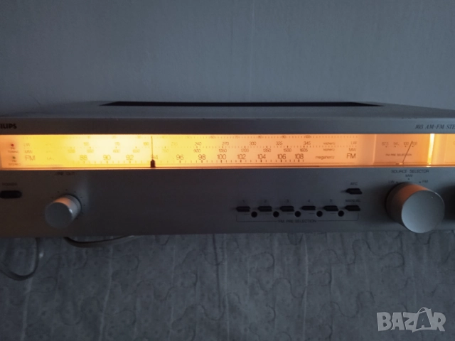 Красив аналогов тунер "Филипс" АН 103, снимка 5 - Ресийвъри, усилватели, смесителни пултове - 52249755