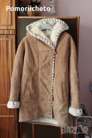 Оригинално кожено палто J. PERCY FOR MARVIN RICHARDS, снимка 2 - Палта, манта - 26456127