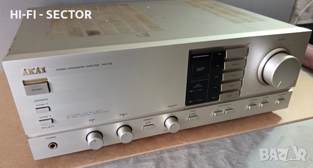 AKAI AM 52 усилвател , снимка 2 - Ресийвъри, усилватели, смесителни пултове - 52322864