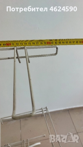Метален стелаж, снимка 4 - Стелажи и щандове - 52086935