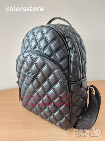 Черна раница Guess кодSG88P, снимка 2 - Раници - 43981214