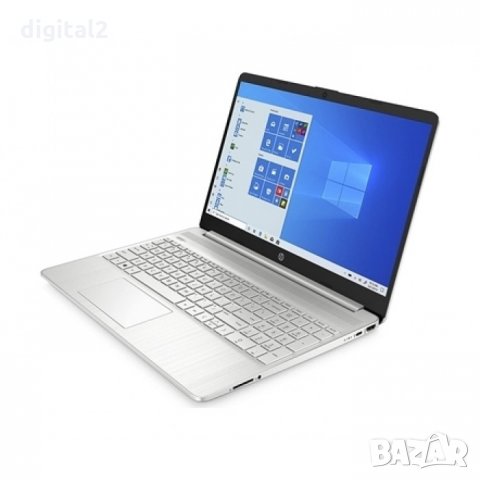 Лаптоп HP Notebook 15, FHD , Intel Core i3-10gen,8GB,256 SSD Сребрист, снимка 4 - Лаптопи за дома - 32371020