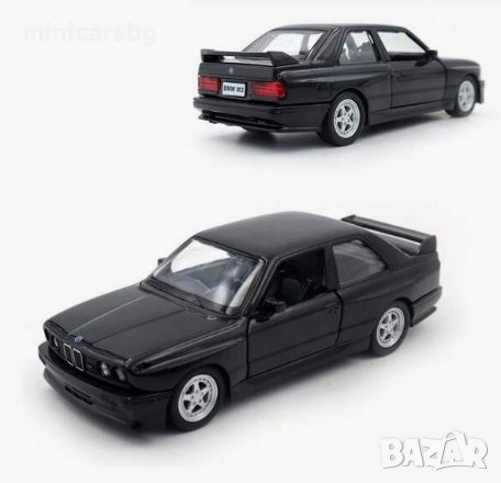Метални колички: BMW M3 1987 (БМВ), снимка 4 - Колекции - 43745380