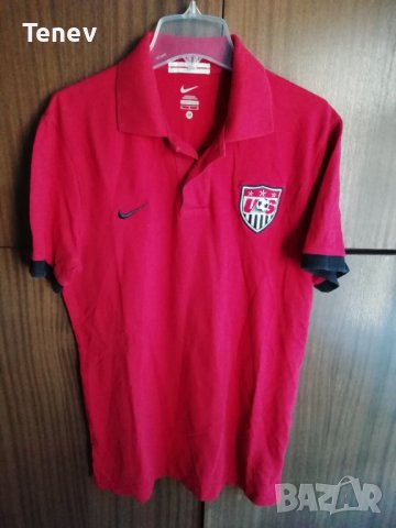 USA Nike National Team Polo оригинална тениска САЩ Национален Отбор , снимка 1 - Тениски - 39746131