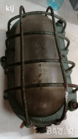 Индустриална взривозащитна лампа, снимка 2 - Антикварни и старинни предмети - 35030603