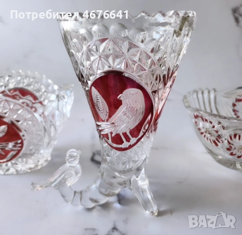 Оловен кристал сет, снимка 3 - Сервизи - 52952717